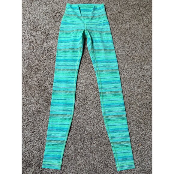 Lululemon 🍋 Wunder Under High-Rise Luon in Space Dye Twist Leggings Tights  4 - Picture 4 of 11